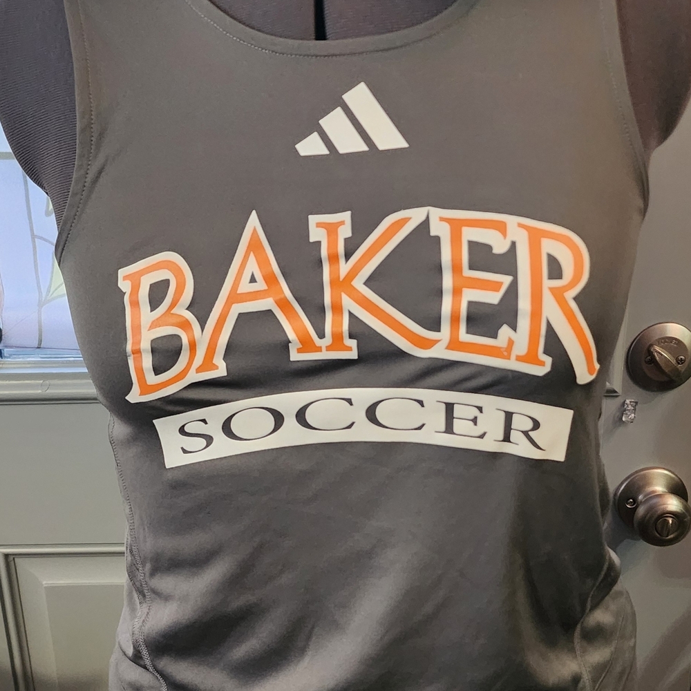 Adidas Gray Soccer Tank Top